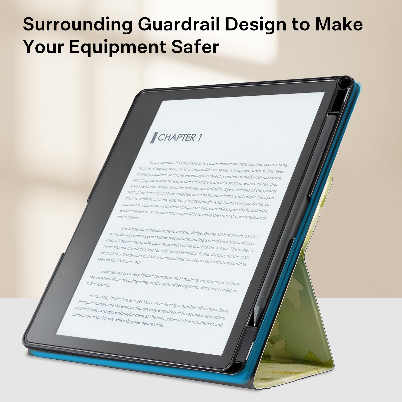 Eden Magnolia Grandiflora Kindle Scribe Stand Case