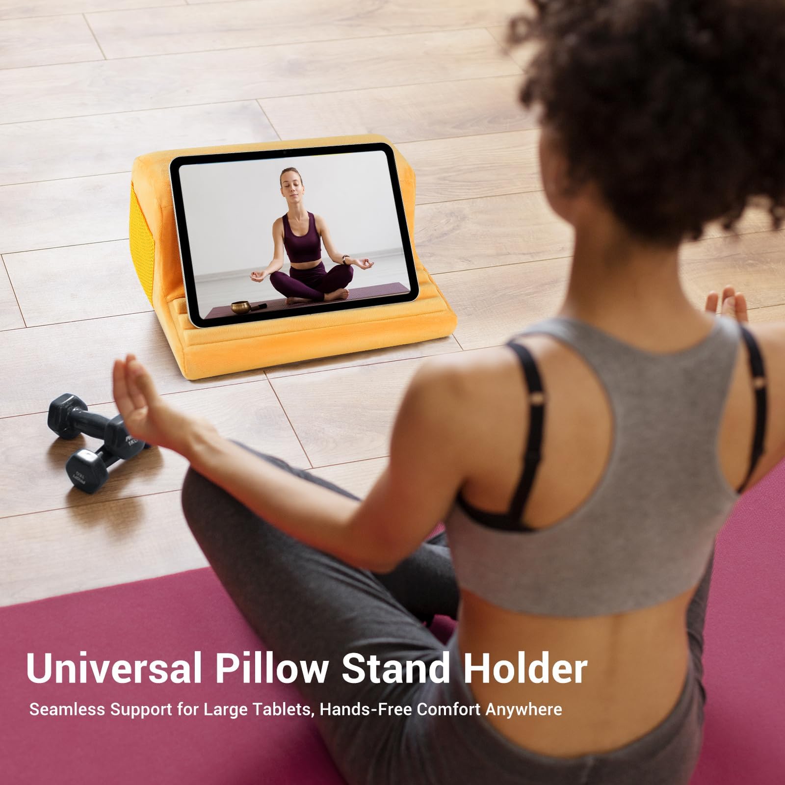 Pillow Stand#Color_Yellow