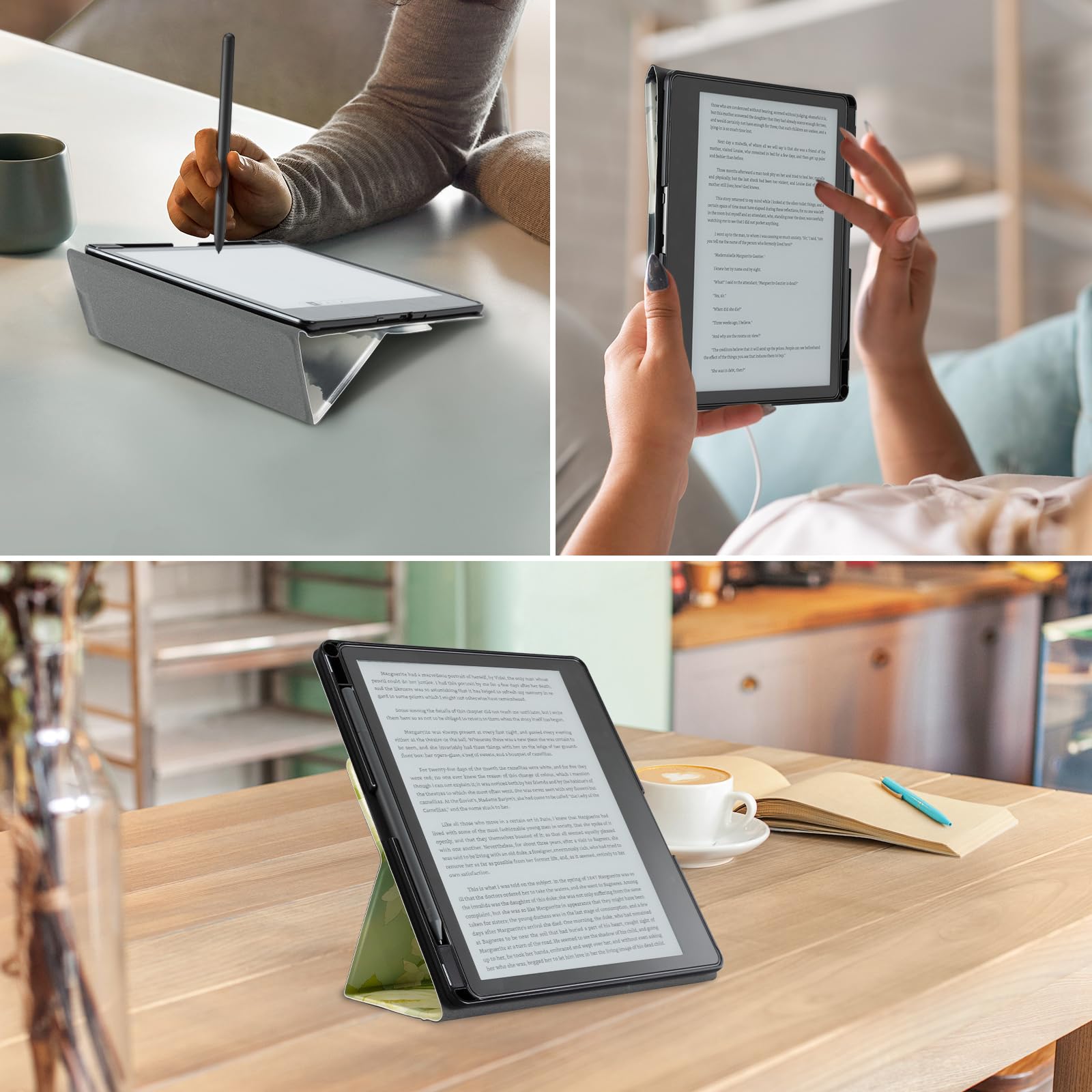 Eden Magnolia Grandiflora Kindle Scribe Stand Case