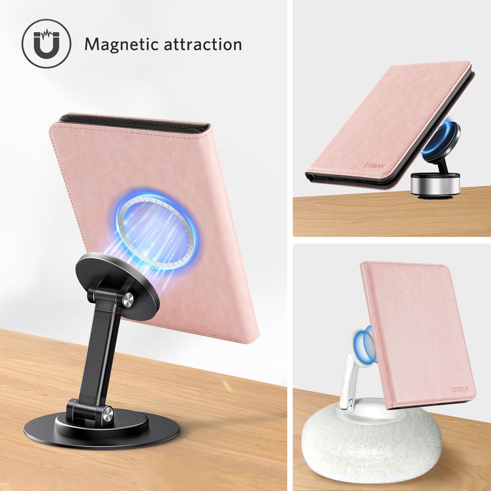 Kindle Paperwhite 12th Gen (2024 7 inch) stand#Color_R64 Pink