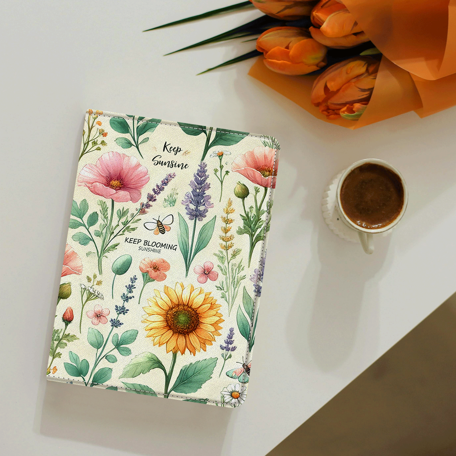 Eden Sunshine Garden Kindle Paperwhite 7 inch Case With Stand