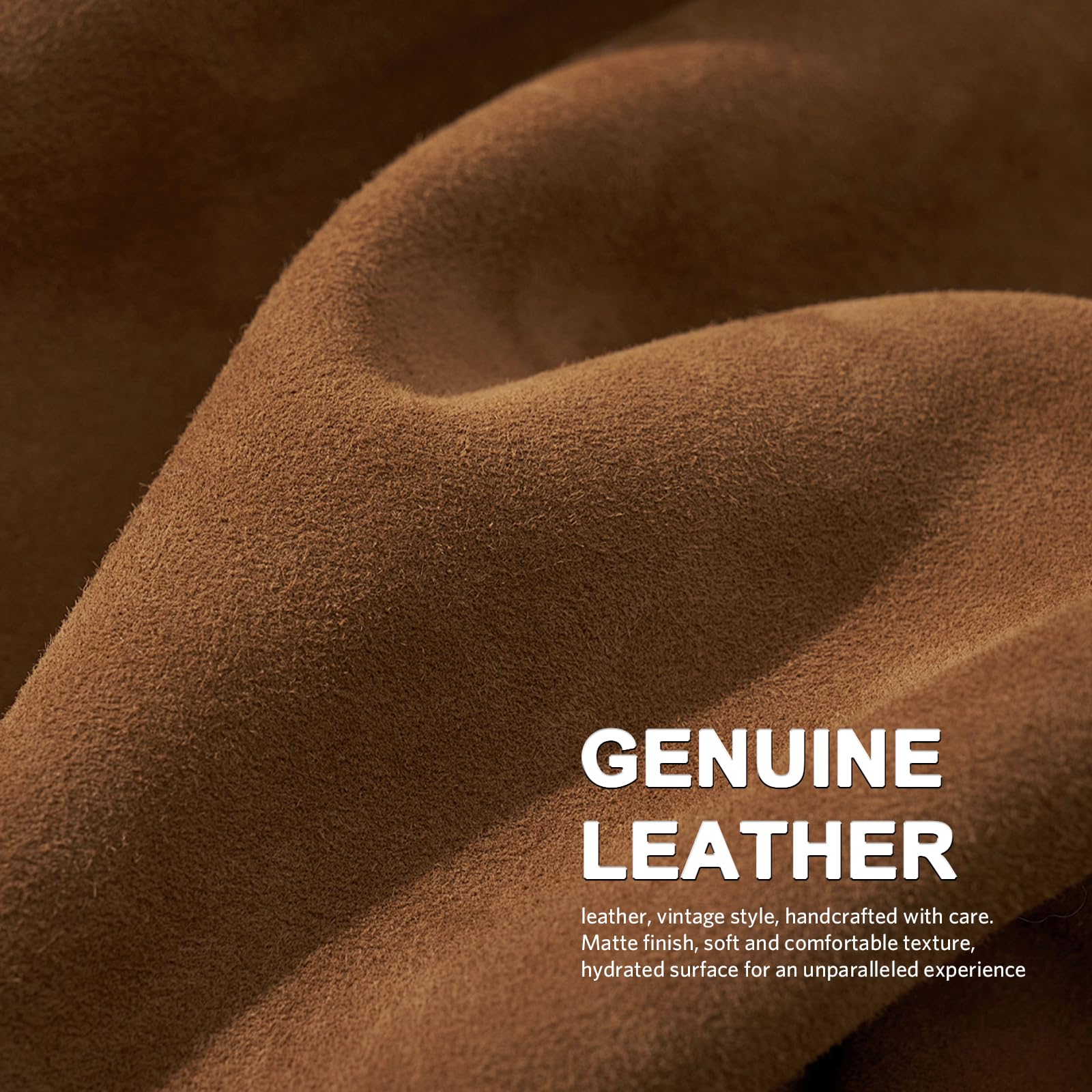 Kindle Scribe 10.2 Genuine Leather Folio Cover with Pen Holder#Color_Cowhide Brown