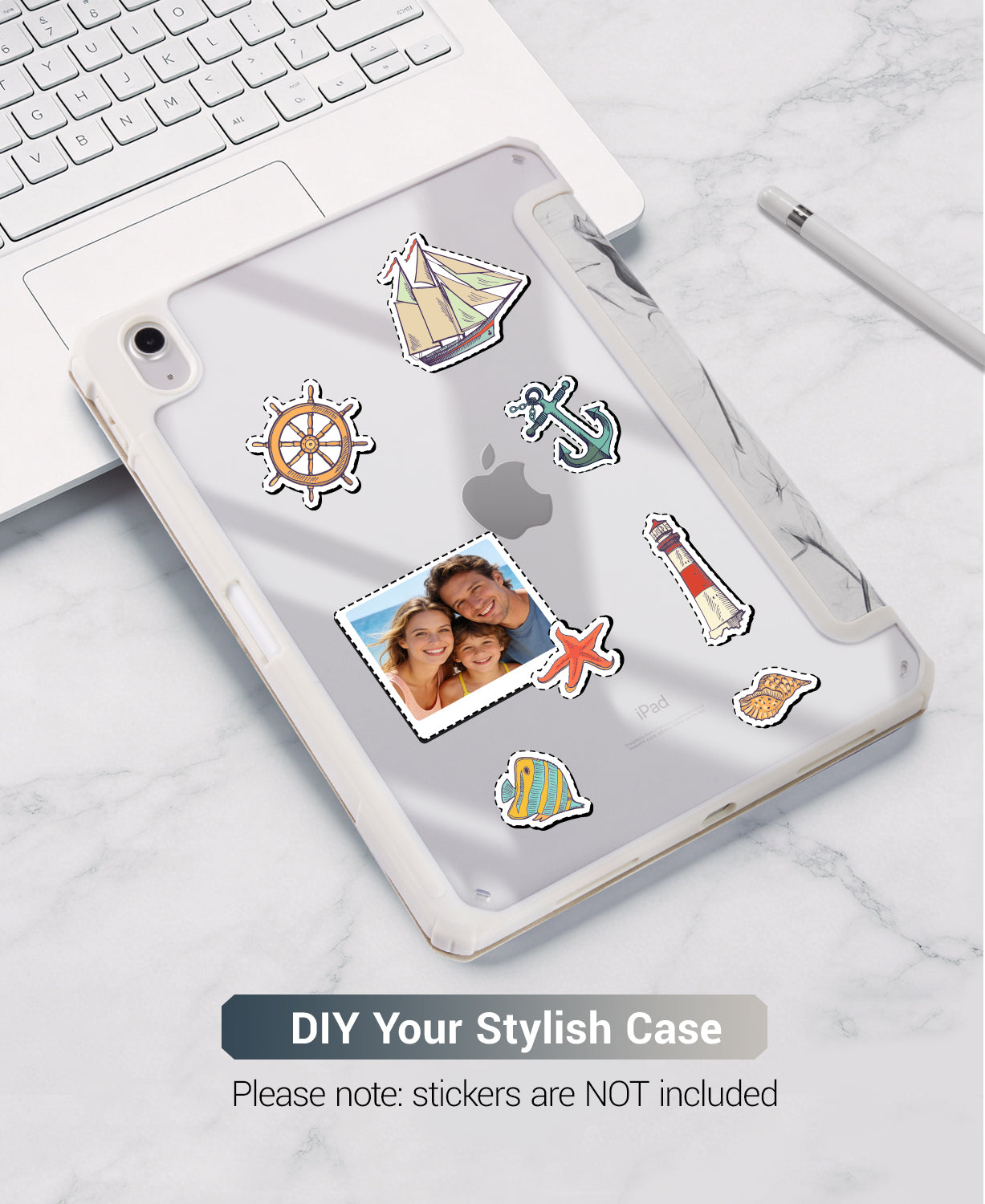 iPad 11th Gen (10th Compatible) Case With Y-Fold Magnetic Stand#Color_Sunflower
