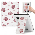 Kindle Paperwhite 12th Gen 7 inch (2024) Lightweight Case With Stand#Color_Rose Luck