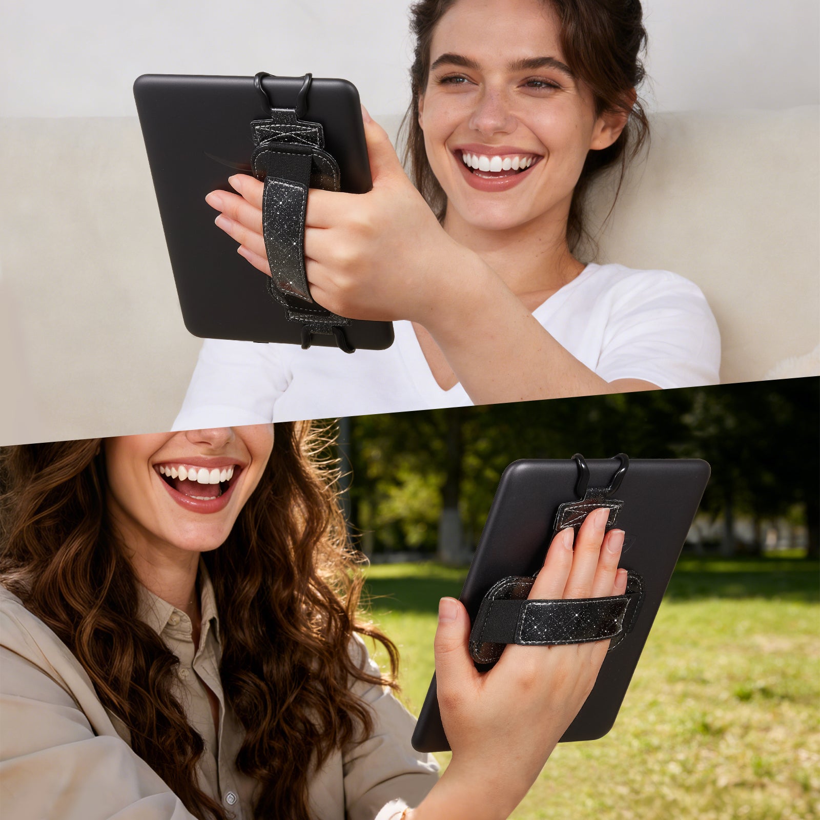 Rotating Hand Strap for 6–7" E-Readers & Tablets