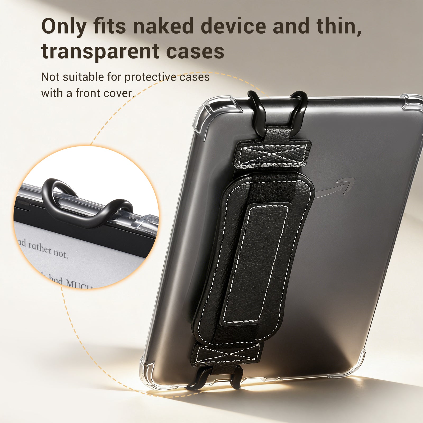 Rotating Hand Strap for 6–7" E-Readers & Tablets