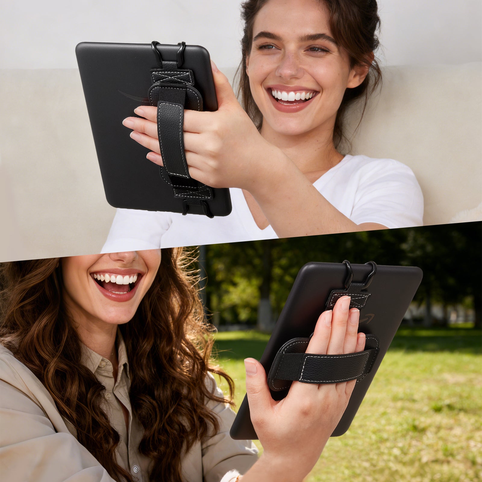 Rotating Hand Strap for 6–7" E-Readers & Tablets