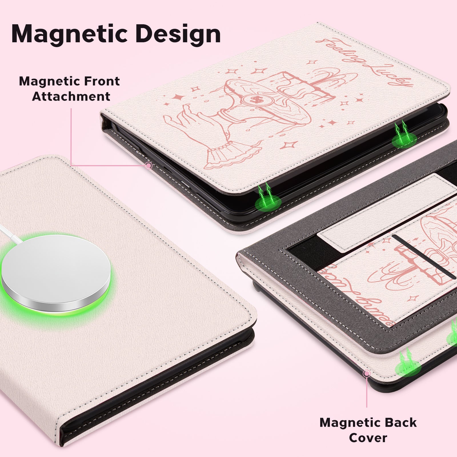 Kindle Paperwhite 12th Gen 7 inch (2024) Lightweight Case With Stand#Color_Fountain of Wishes