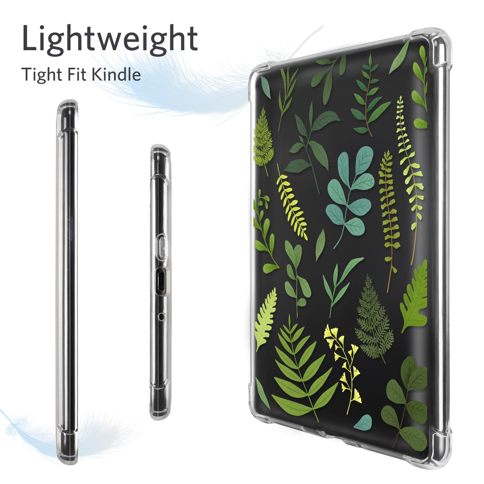 Eden Fresh Bloom 7 inch kindle paperwhite clear#Color_Green