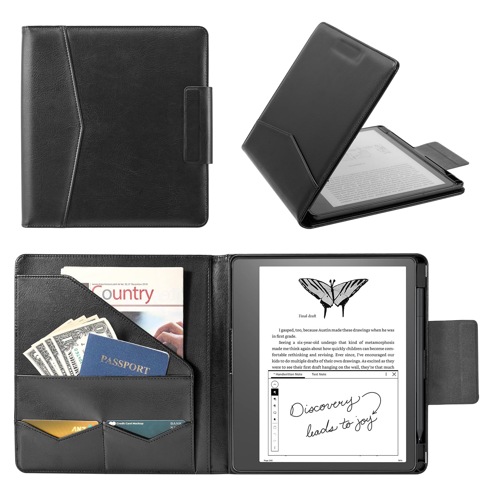Essentials Kindle Scribe folder#Color_Black