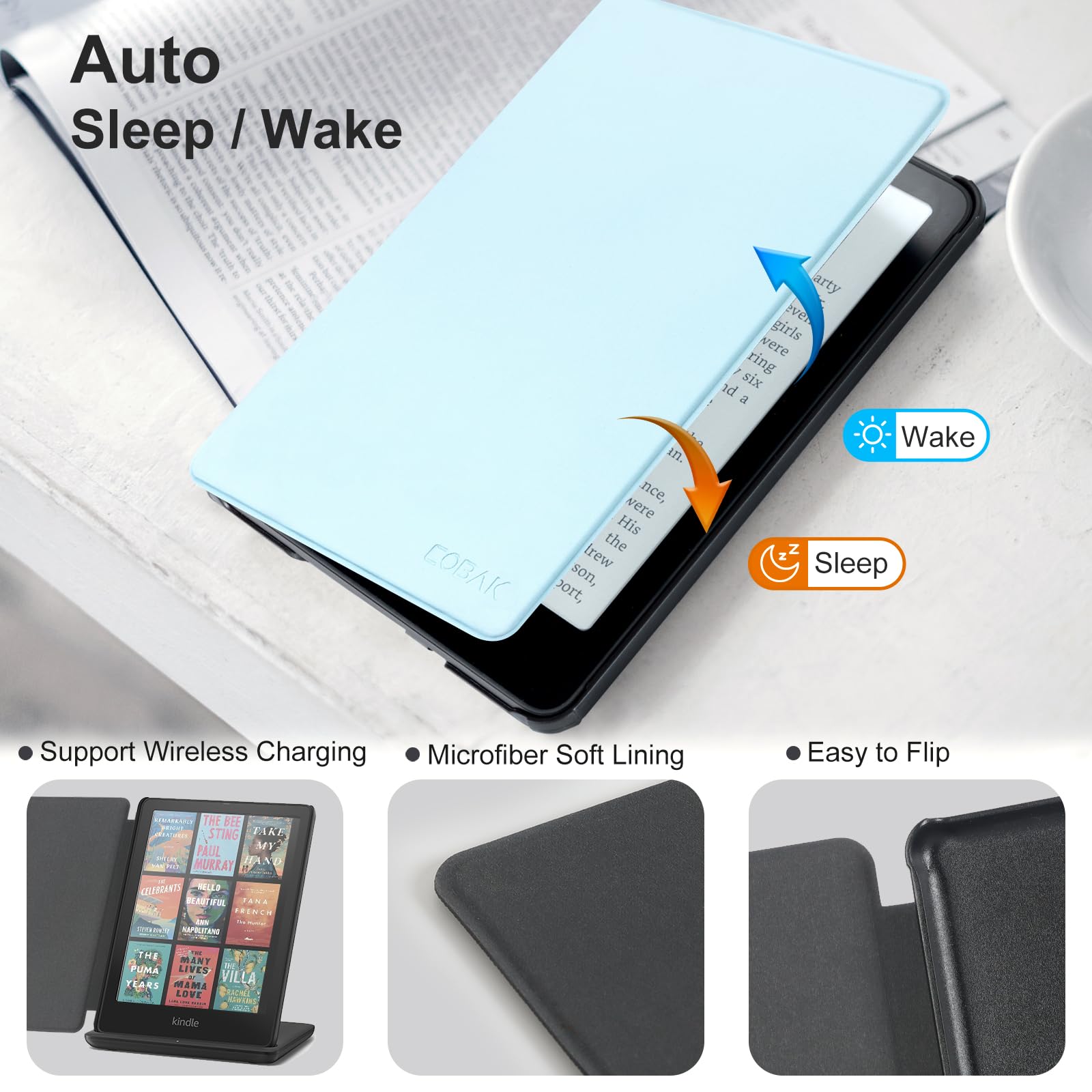 Essentials Mag Ring Kindle Paper White 6th-Magnetic#Color_Sky Blue