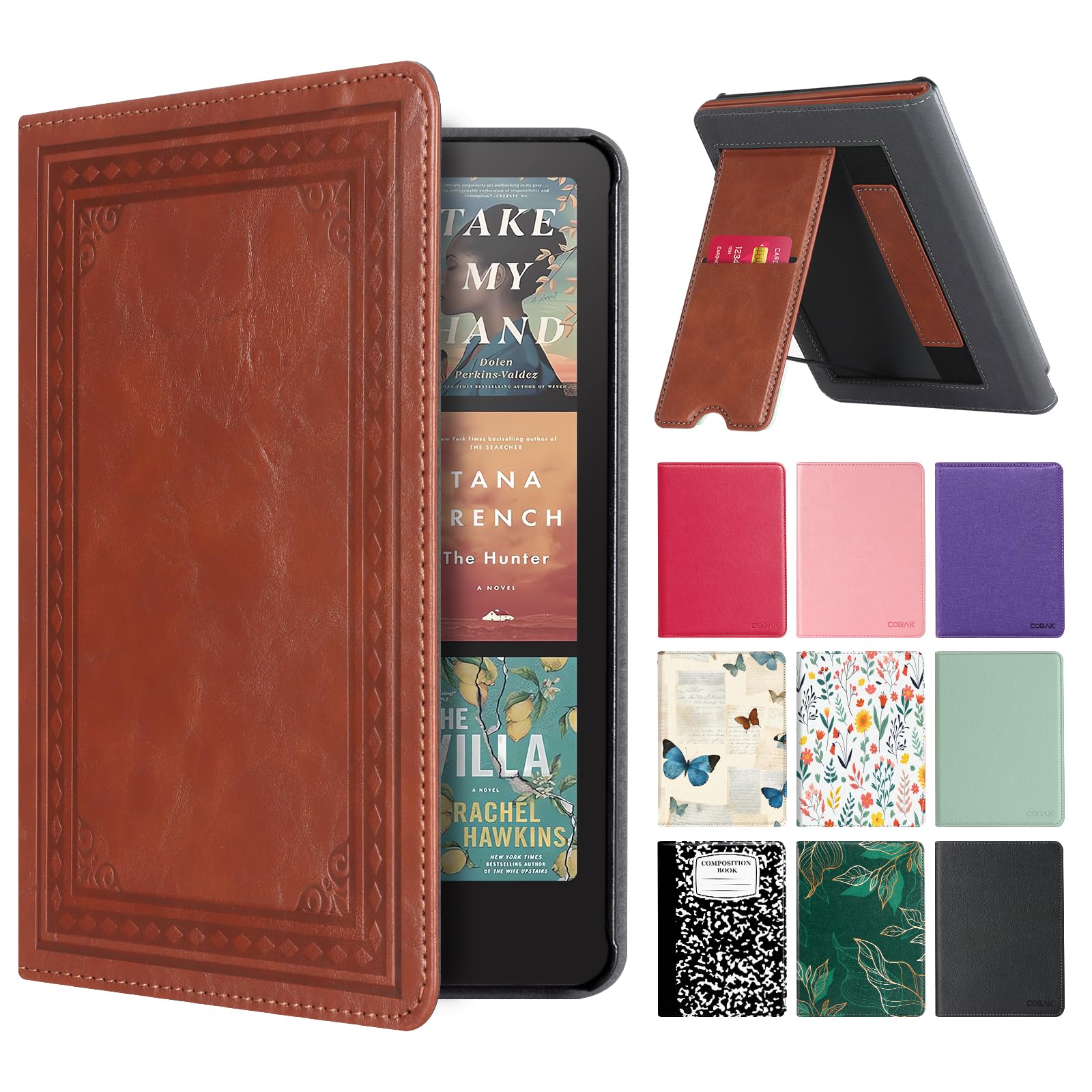 Kindle Paperwhite 12th Gen (2024 7 inch) stand#Color_Dark Brown
