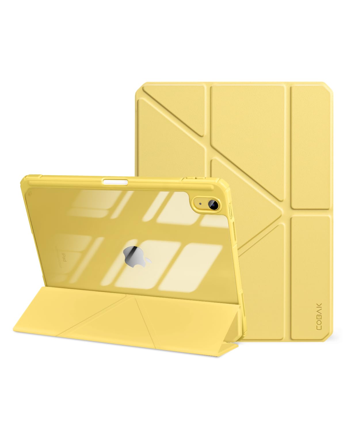 iPad 11th Gen (A16) 11" (2025) & 10th Gen 10.9" (2022) Case With Magnetic Stand#Color_Bright Yellow