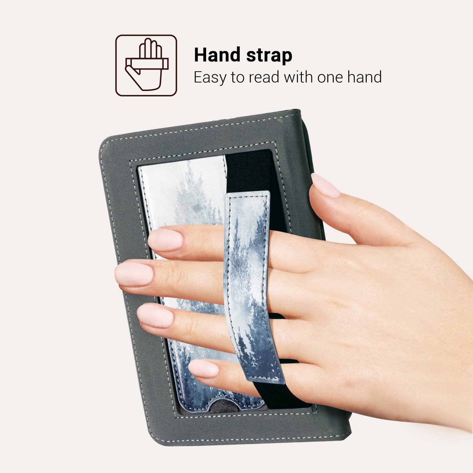 Senyu Forest Kindle Basic 6 Inch Case With Stand