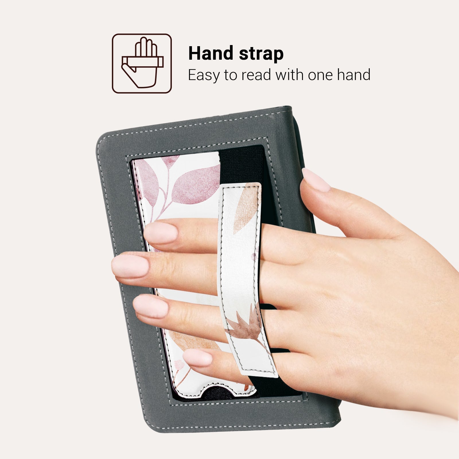 Eden Gardenia Kindle Basic 6 Inch Case With Stand