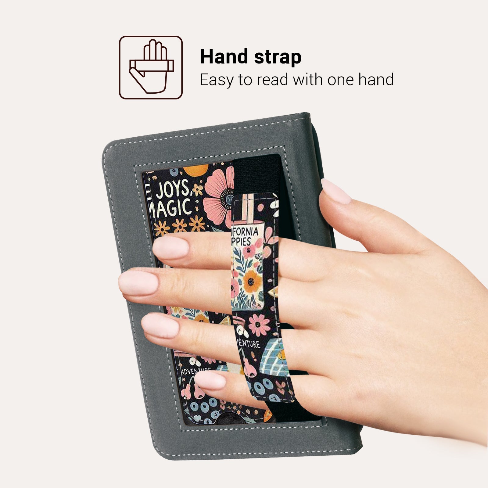 Eden Little Joys Kindle Basic 6 Inch Case With Stand