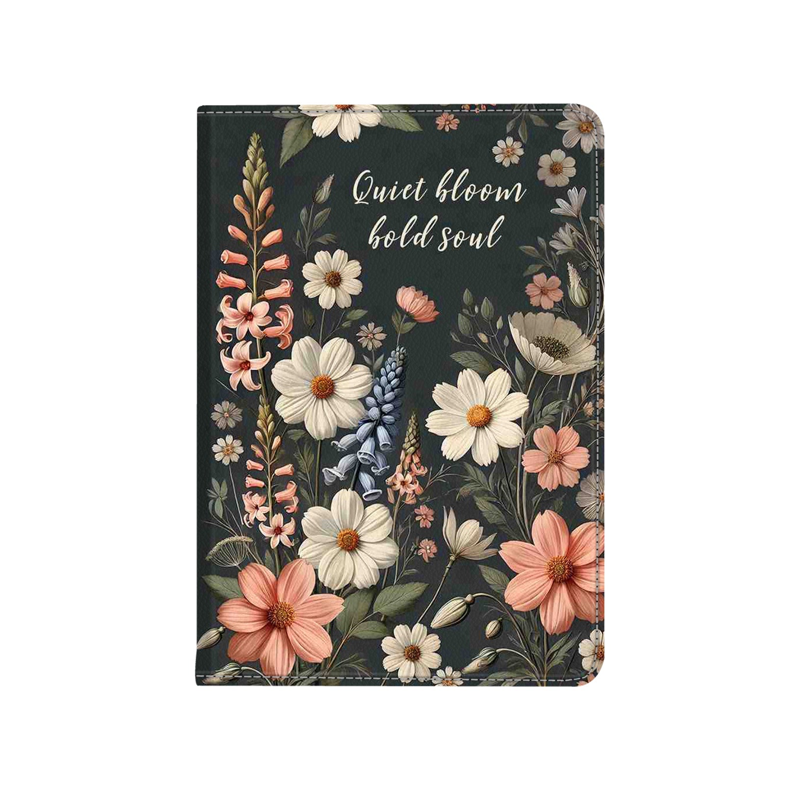 Eden Quiet Bloom Kindle Basic 6 Inch Case With Stand