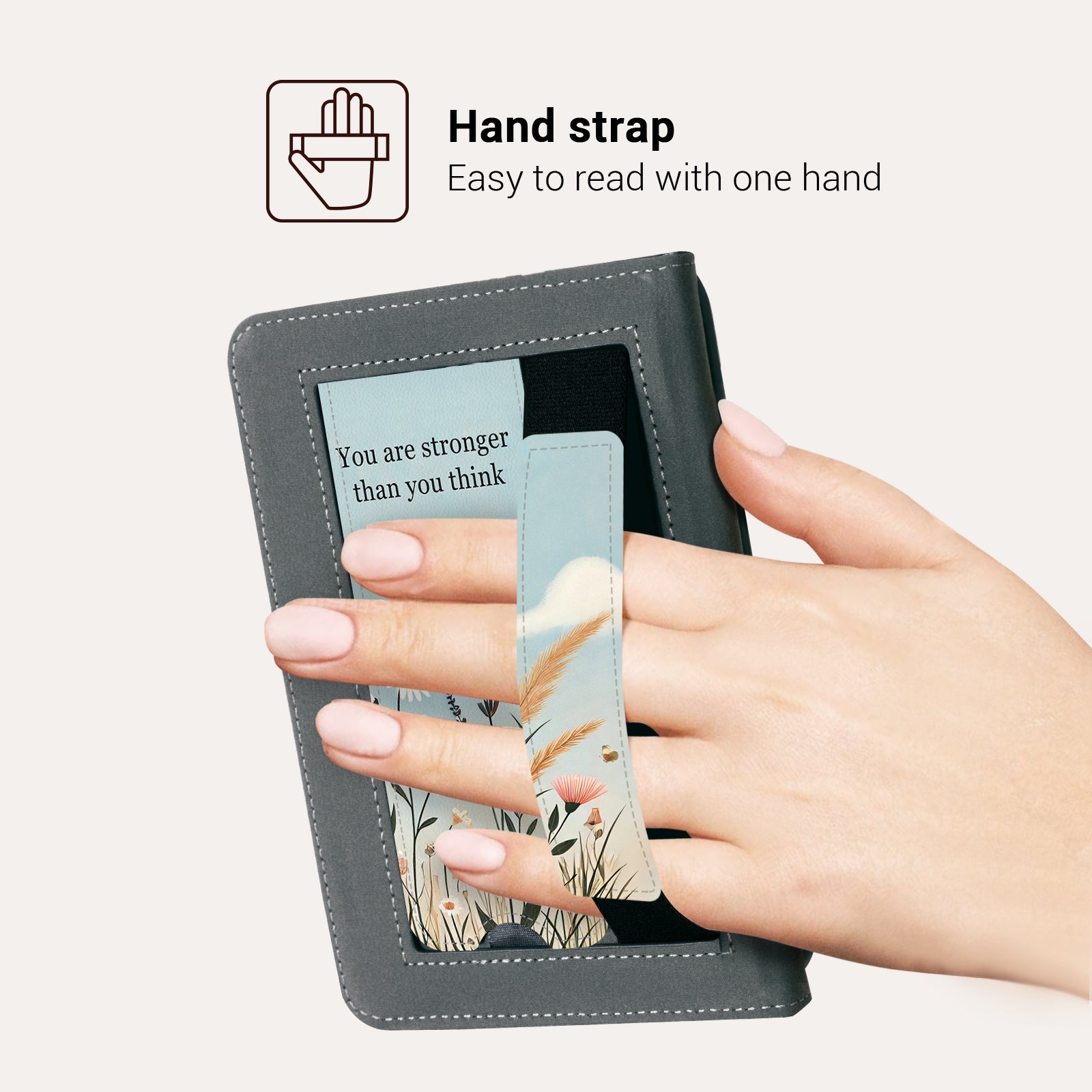 Eden Tranguil Bloom Kindle Basic 6 Inch Case With Stand