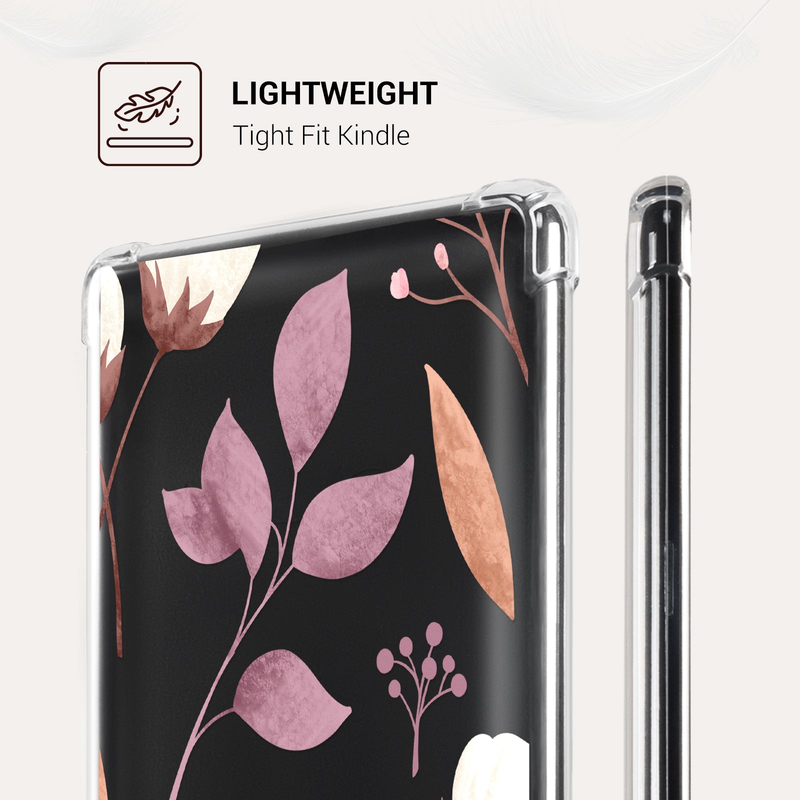 Eden Gardenia Kindle Paperwhite 7 inch Clear Case
