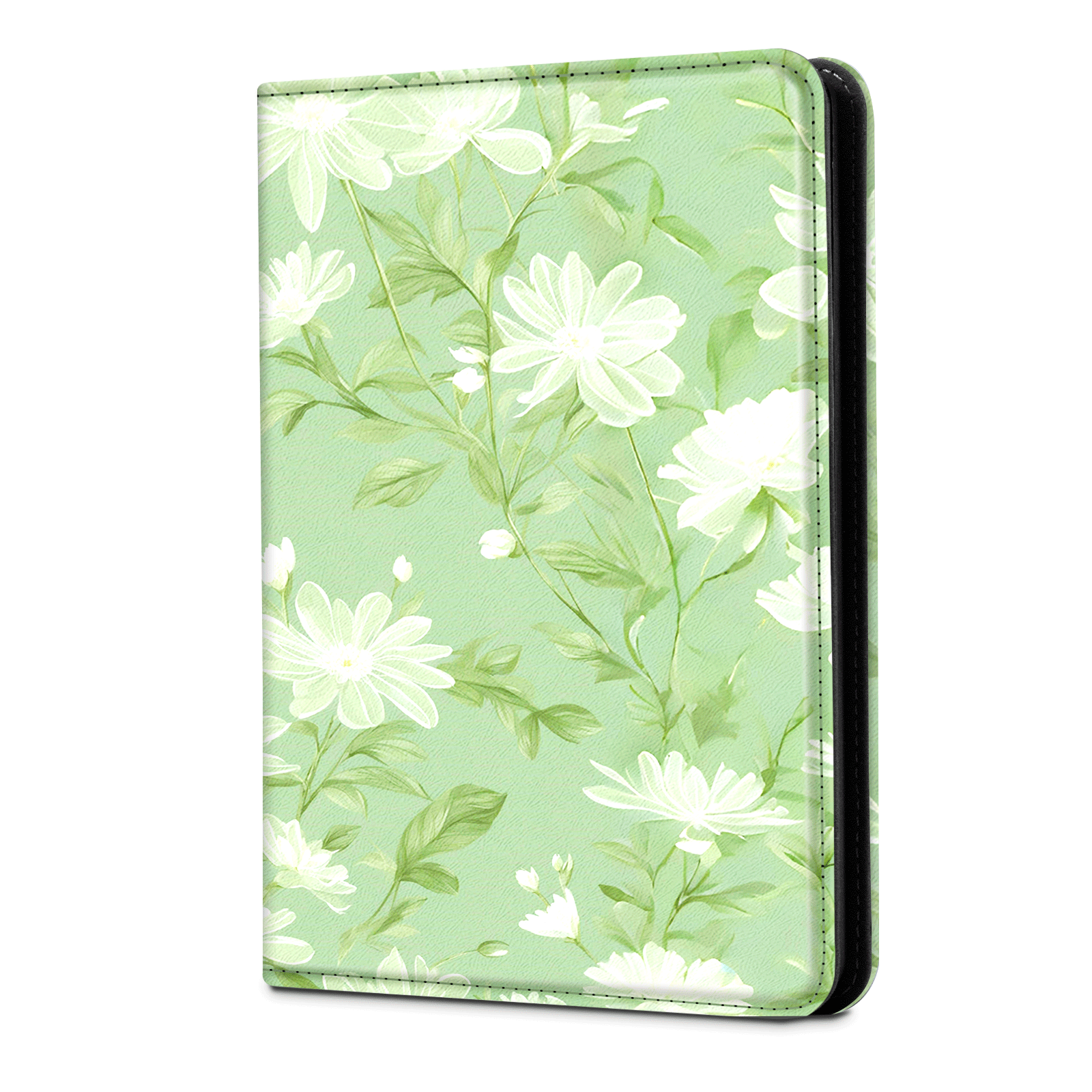 Kindle Paperwhite 12th Gen (2024 7 inch) stand-Magnetic Case#Color_Sage Flower