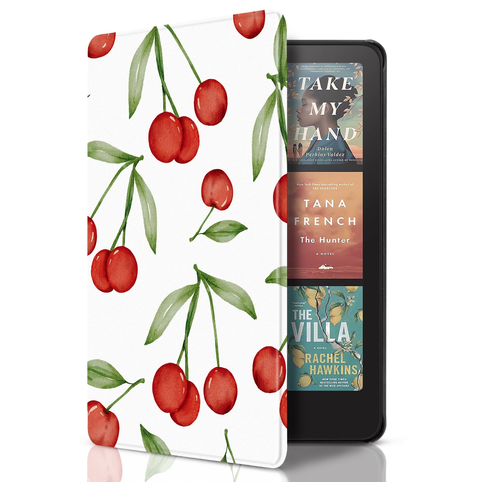 Kindle Paperwhite 12th Gen 7 inch Case-Multiple Prints#Color_Cherry