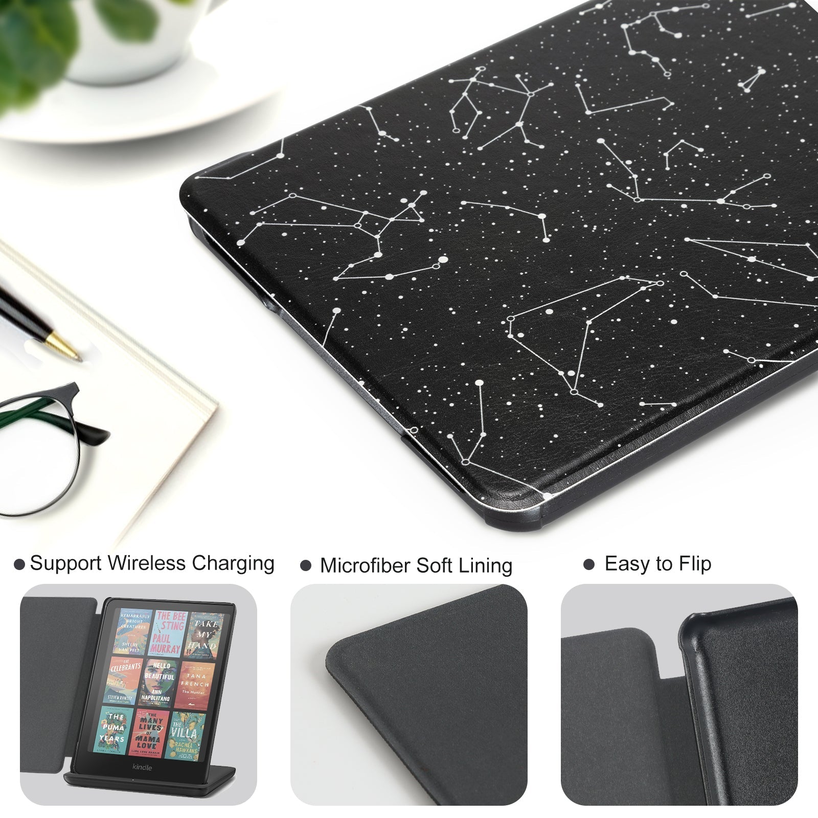 Kindle Paperwhite 12th Gen 7 inch Case-Multiple Prints#Color_Constell