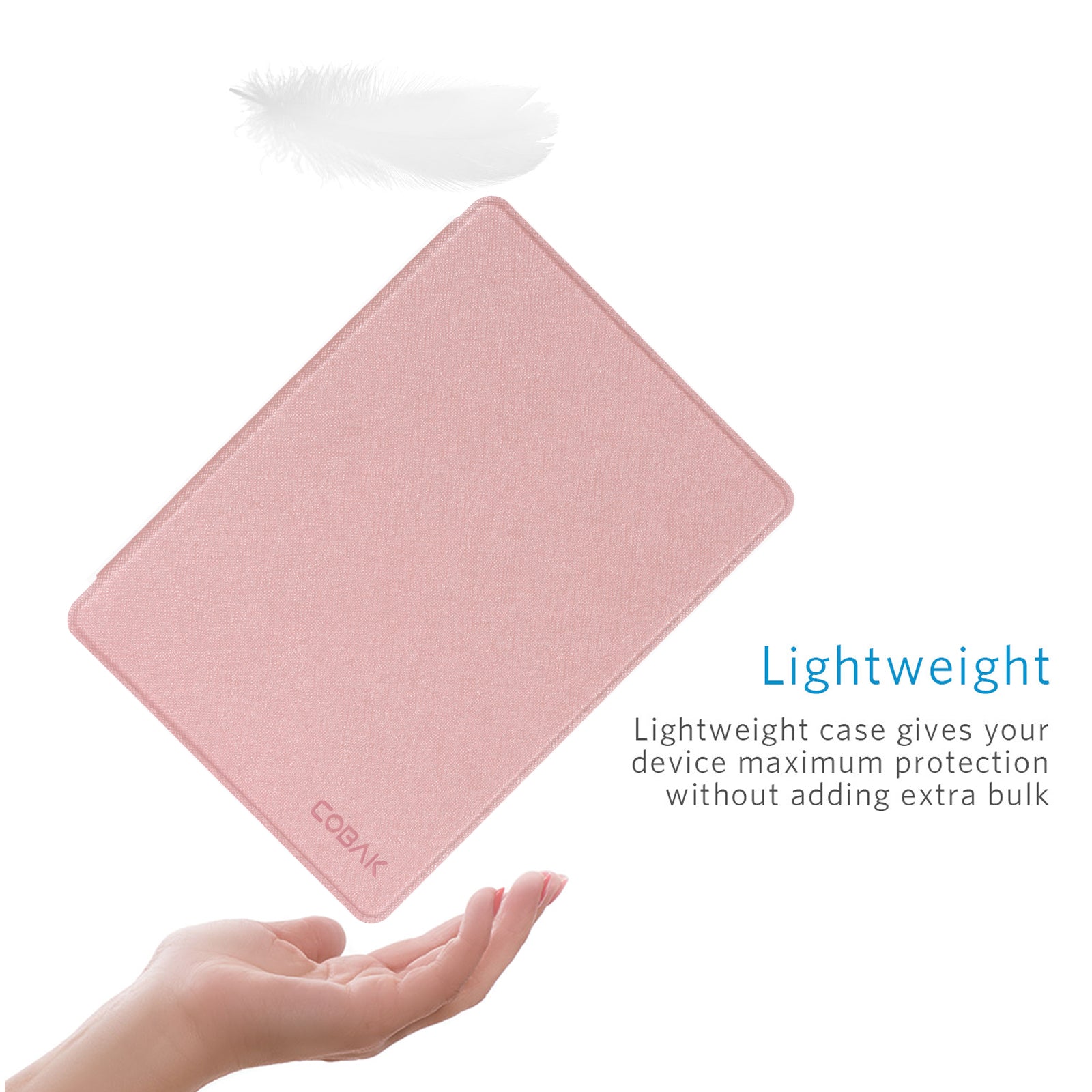 Kindle Paperwhite 12th Gen 7 inch Case#Color_Cross Texture Rose Gold