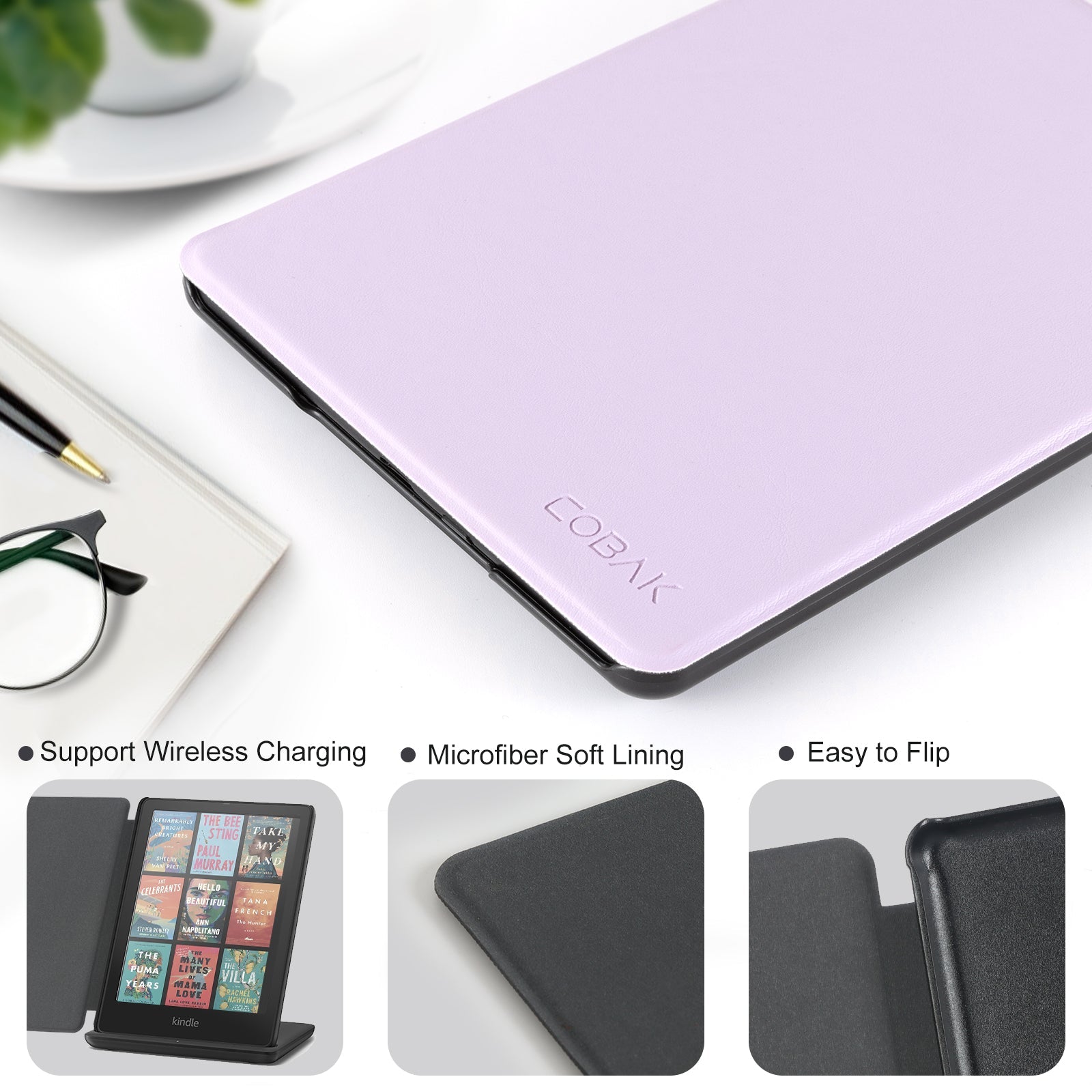 Kindle Paperwhite 12th Gen 7 inch Case#Color_Lilac
