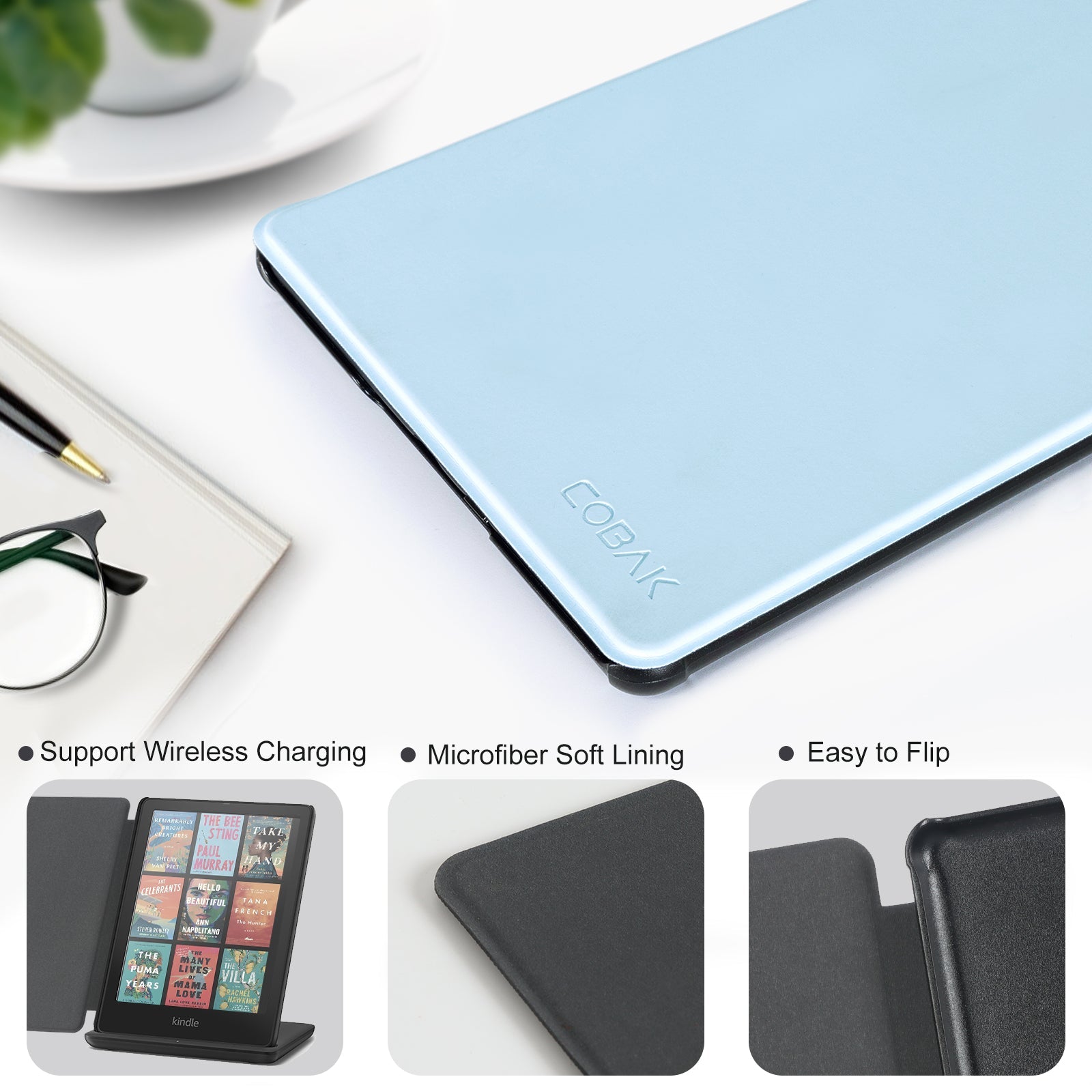 Kindle Paperwhite 12th Gen 7 inch Case#Color_Sky Blue