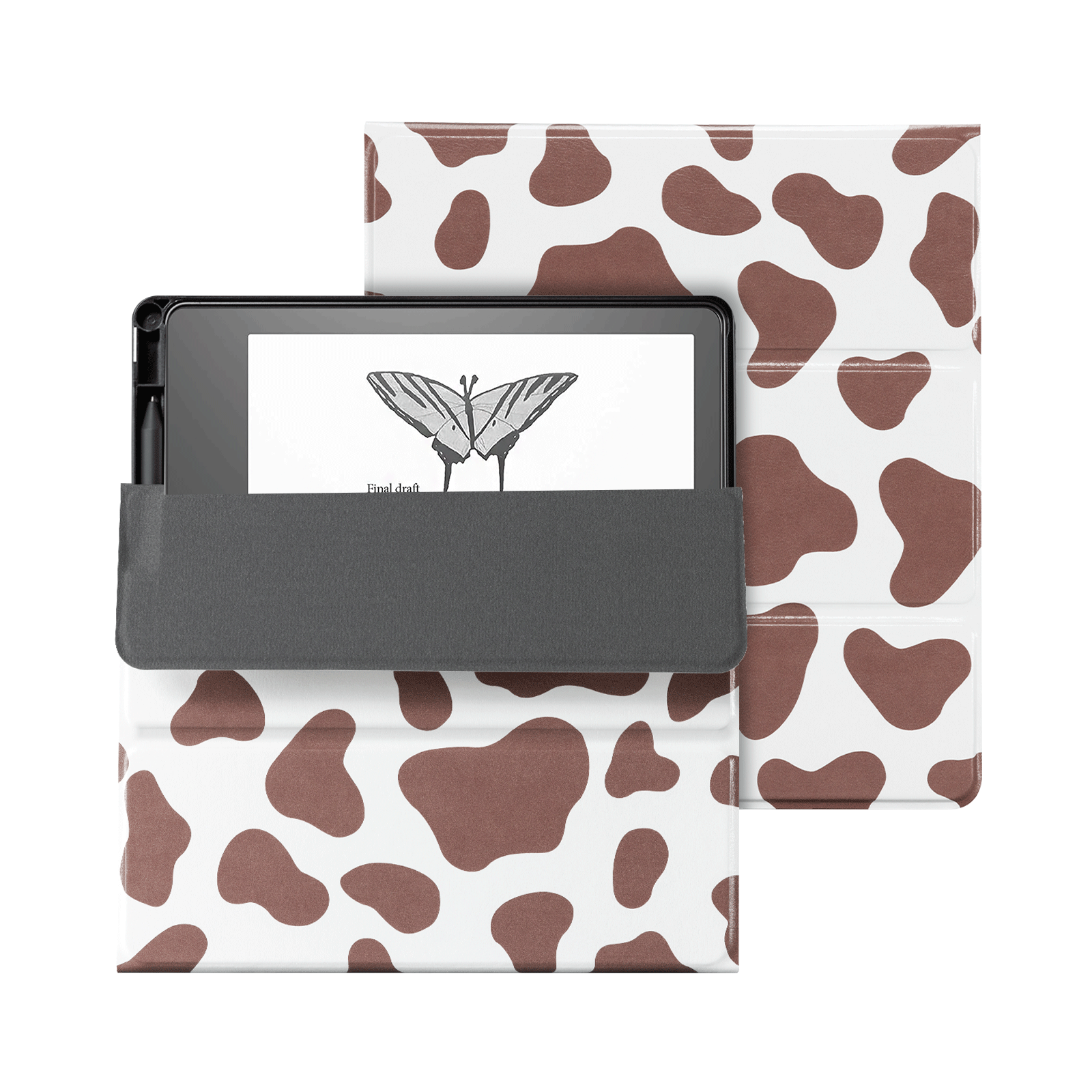Ego Brown Cow Kindle Scribe 10.2 Inch Folio Case