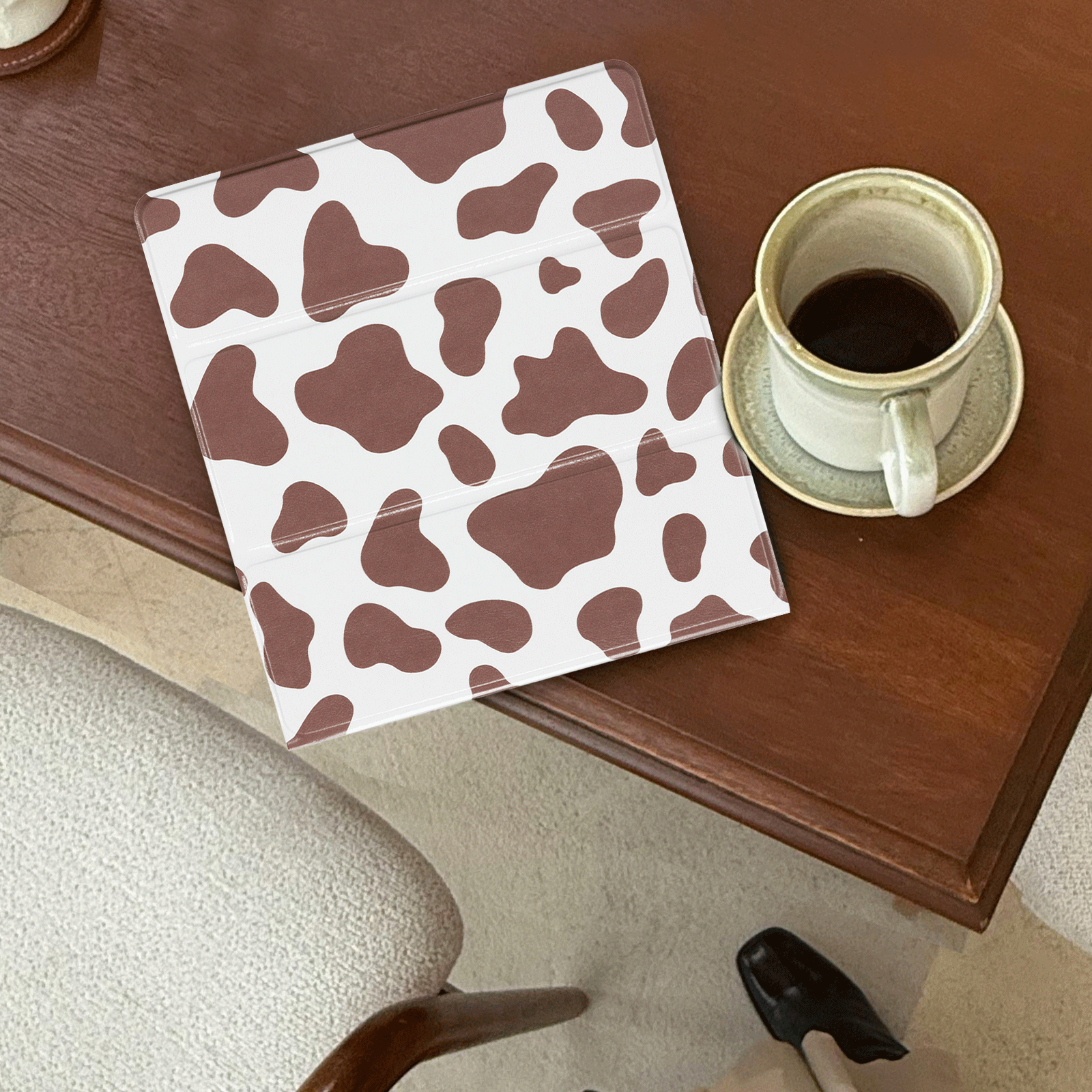 Ego Brown Cow Kindle Scribe 10.2 Inch Folio Case
