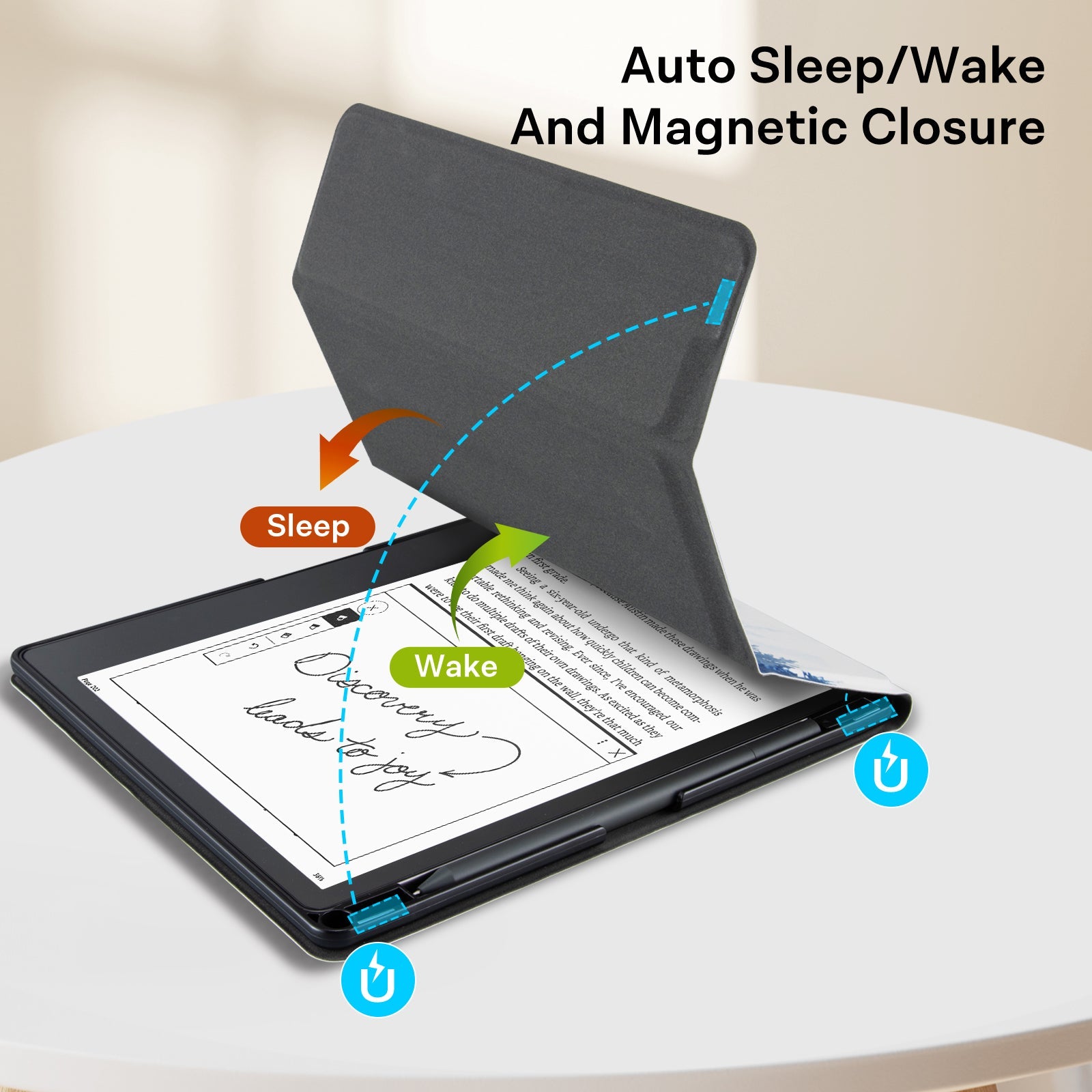 Senyu Forest Kindle Scribe 10.2 Inch Folio Case