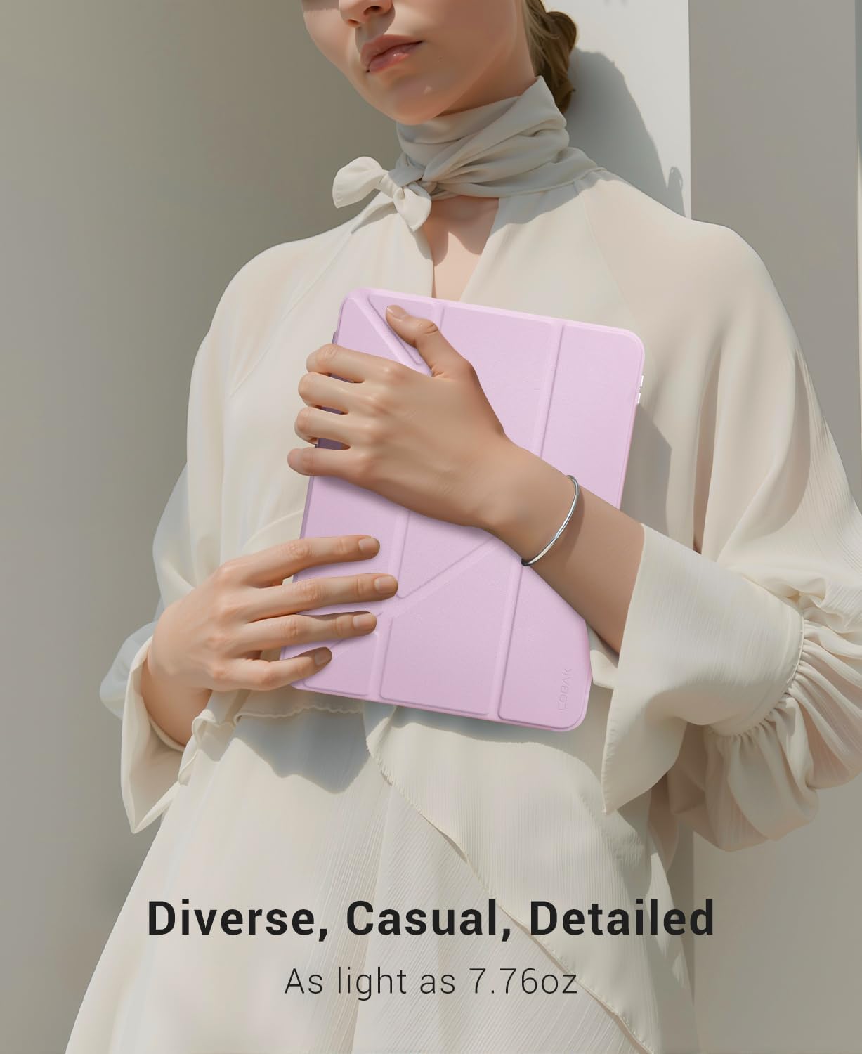 iPad 11th Gen (A16) 11" (2025) & 10th Gen 10.9" (2022) Case With Magnetic Stand#Color_Light Purple