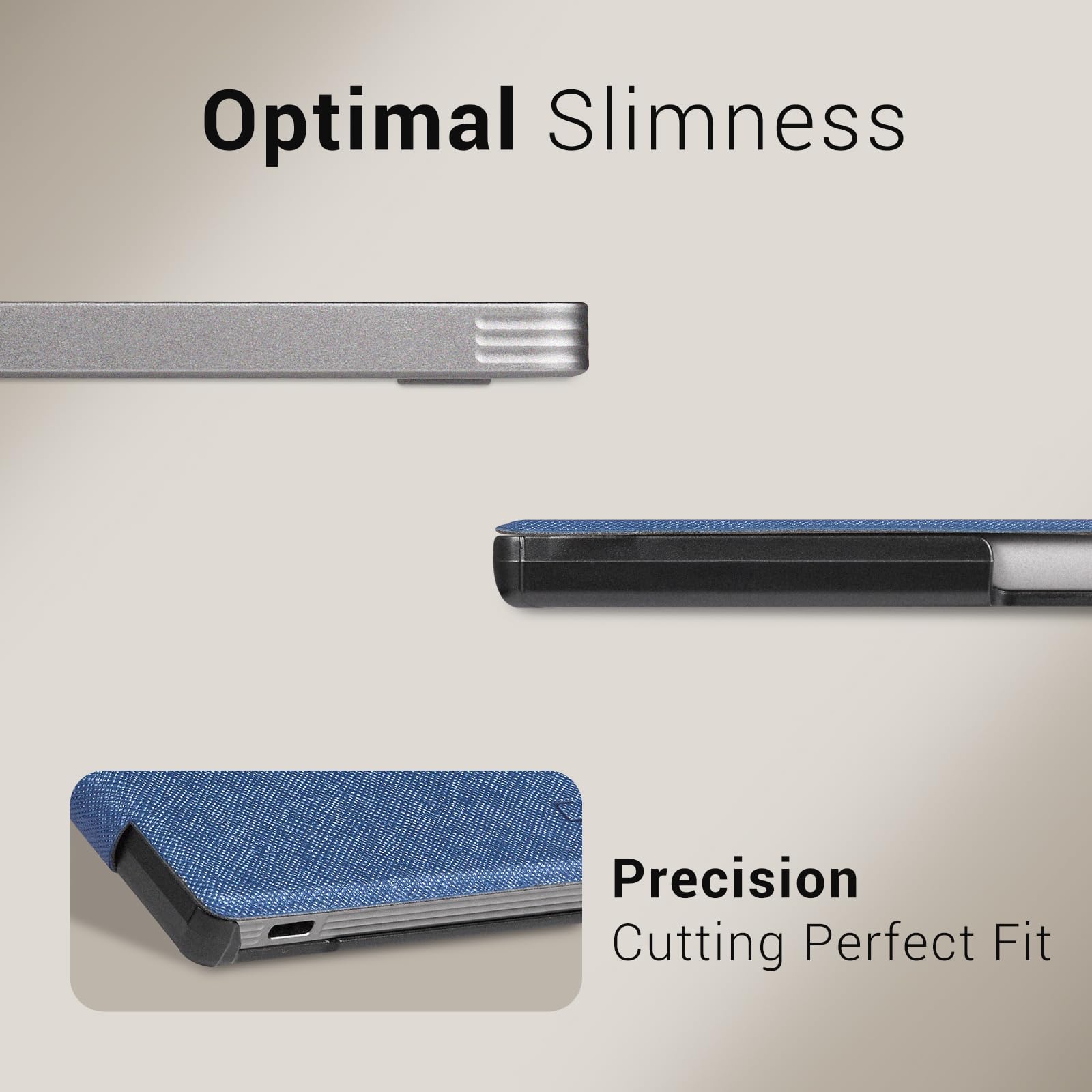 Remarkable Paper Pro Move 7.3 inch (2025) Cross texture Folio Cover#Color_Blue