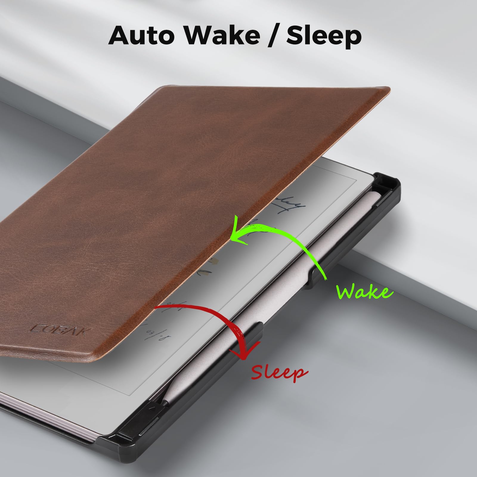 Remarkable Paper Pro Move 7.3 inch Folio Case#Color_Brown