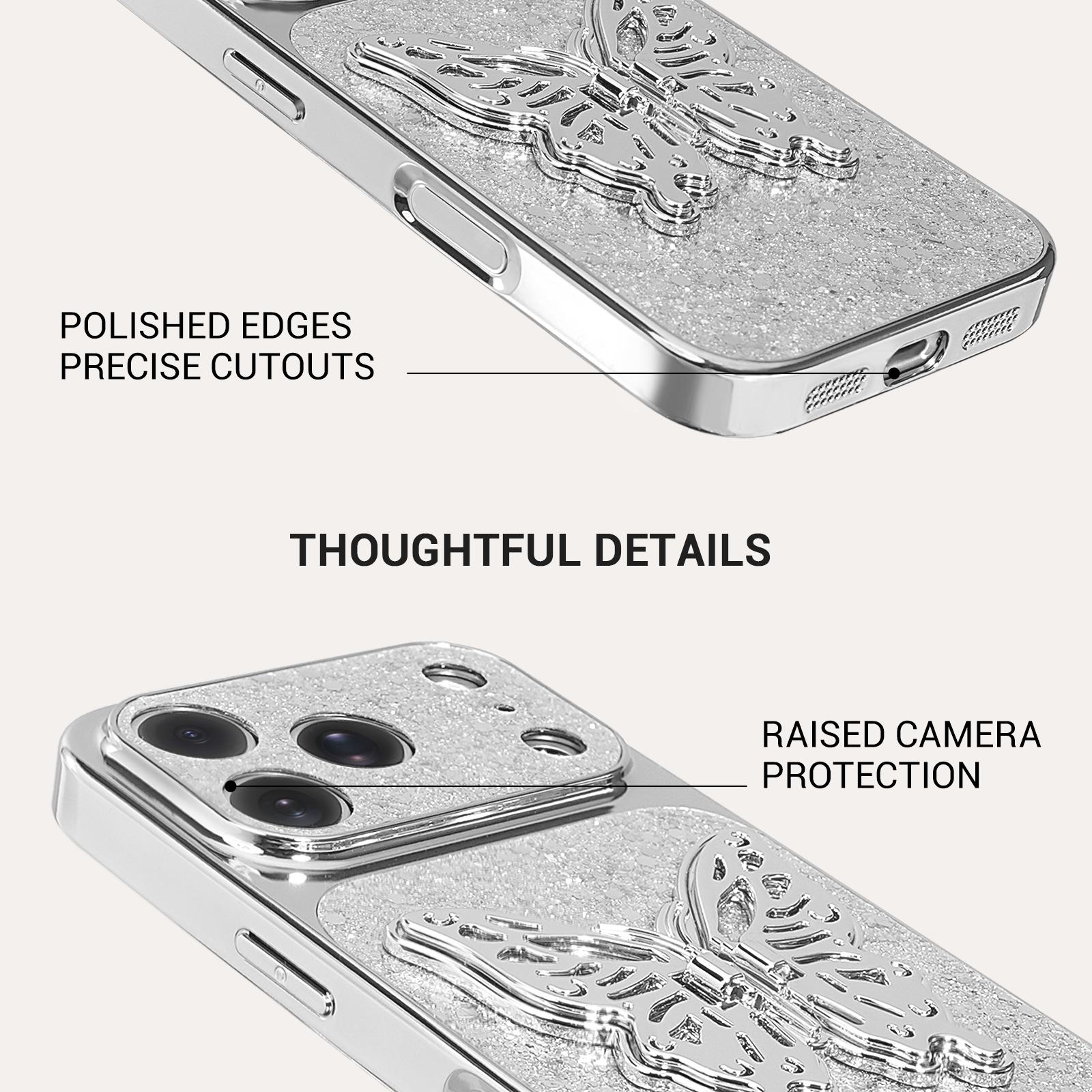 #Color_Silver Glitter