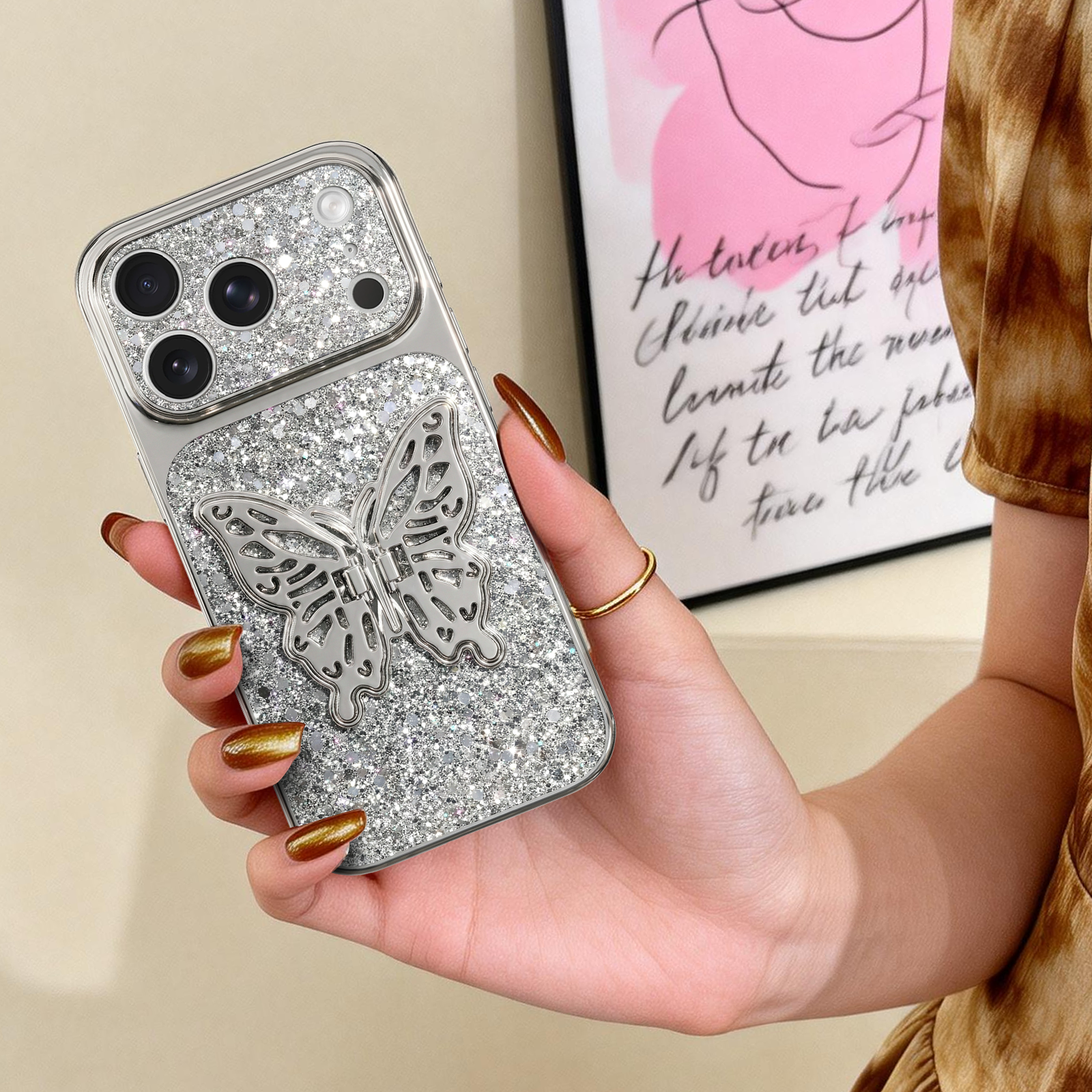 #Color_Silver Glitter