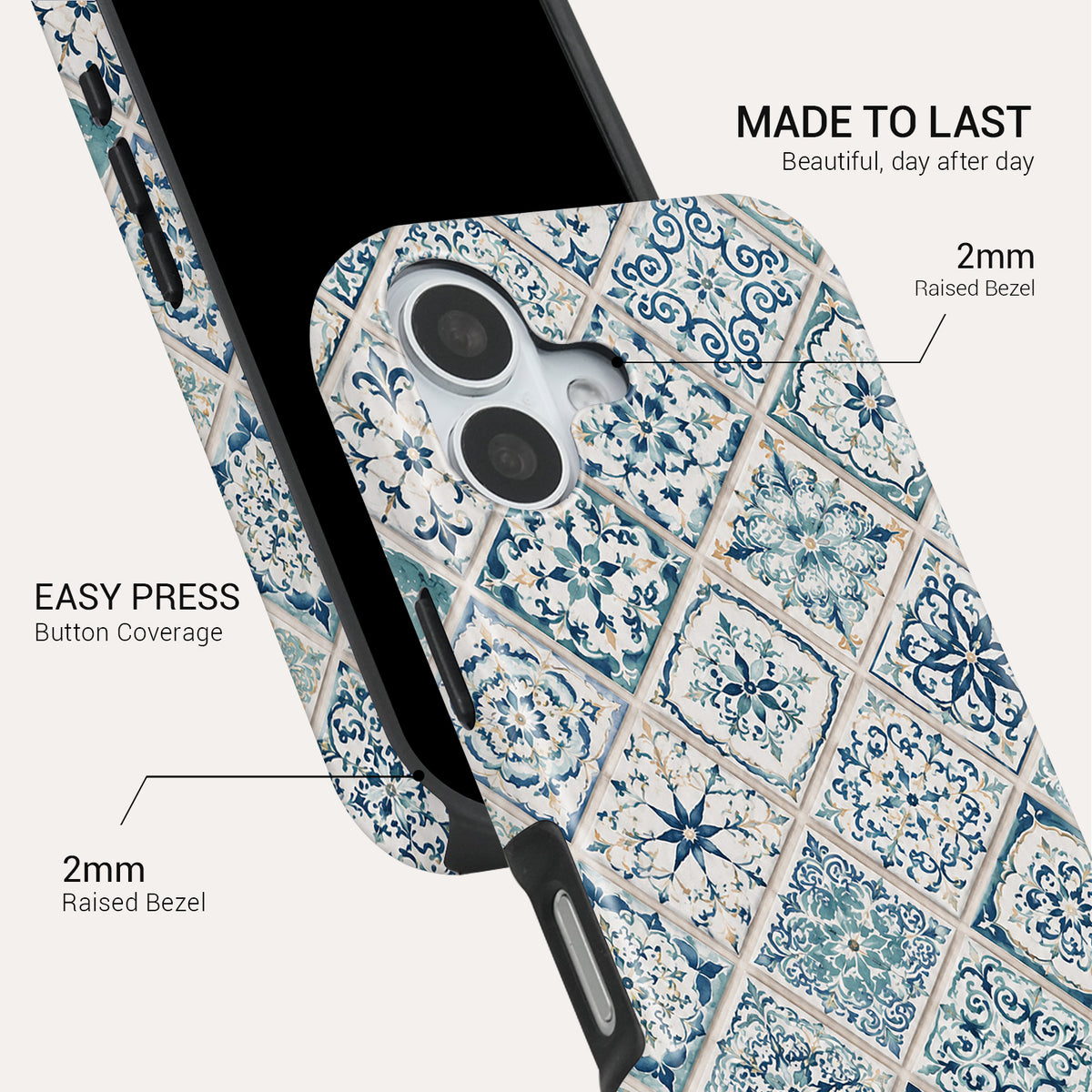 Azulejo Tough Phone Case#DEVICE_iPhone 17