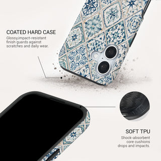 Azulejo Tough Phone Case#DEVICE_iPhone 17