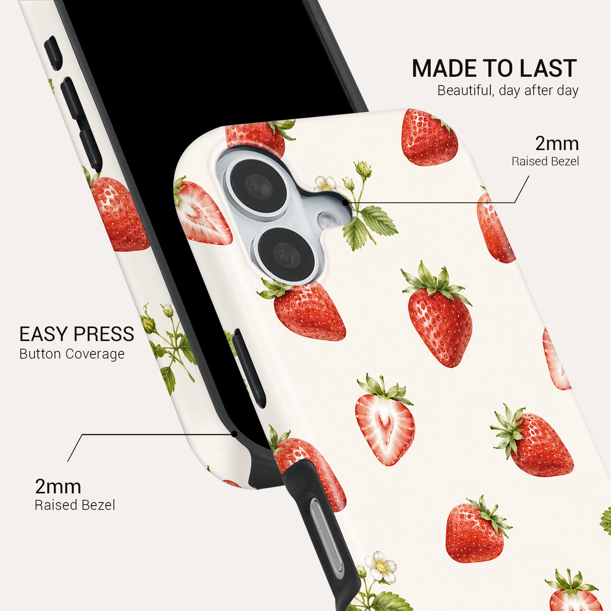 Berry Sweet Tough Phone Case#DEVICE_iPhone 17