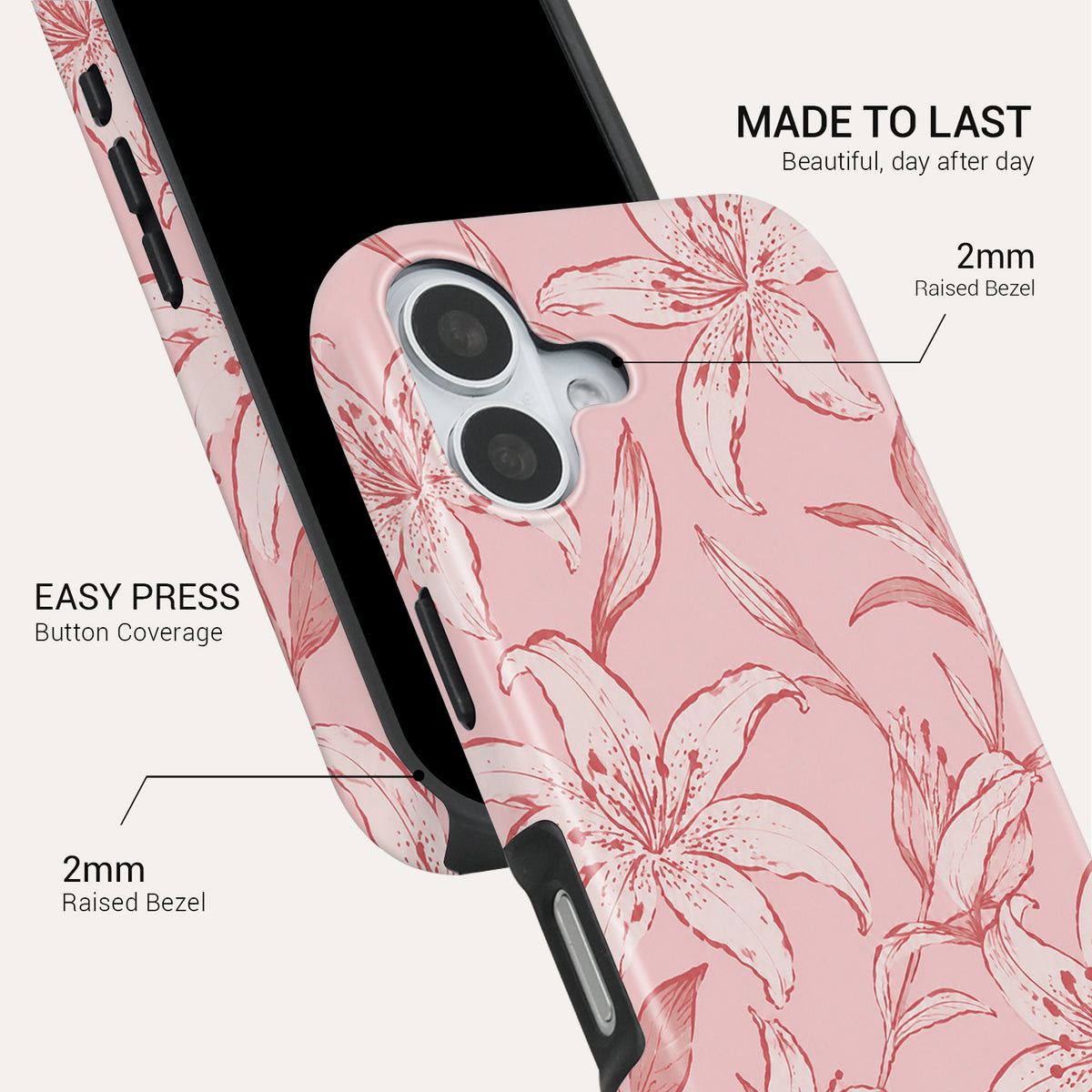 Blooming Tough Phone Case#DEVICE_iPhone 17