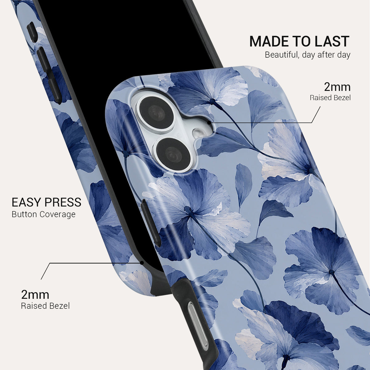 Bluebell Tough Phone Case#DEVICE_iPhone 17