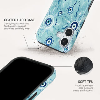 Evil Eye Tough Phone Case#DEVICE_iPhone 17