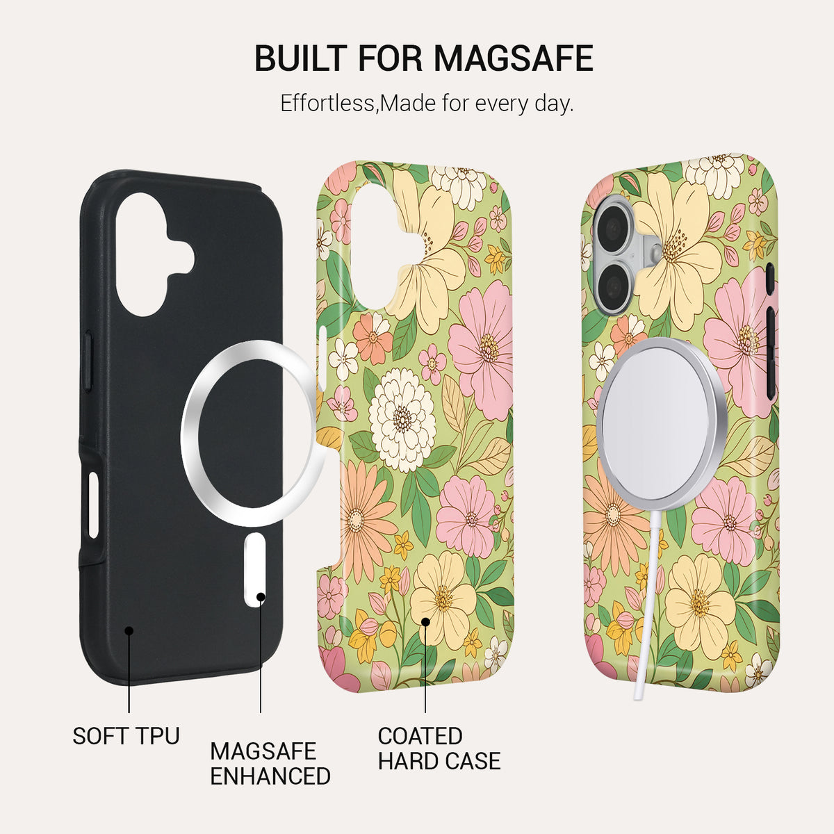 Flower Market Tough Phone Case#DEVICE_iPhone 17