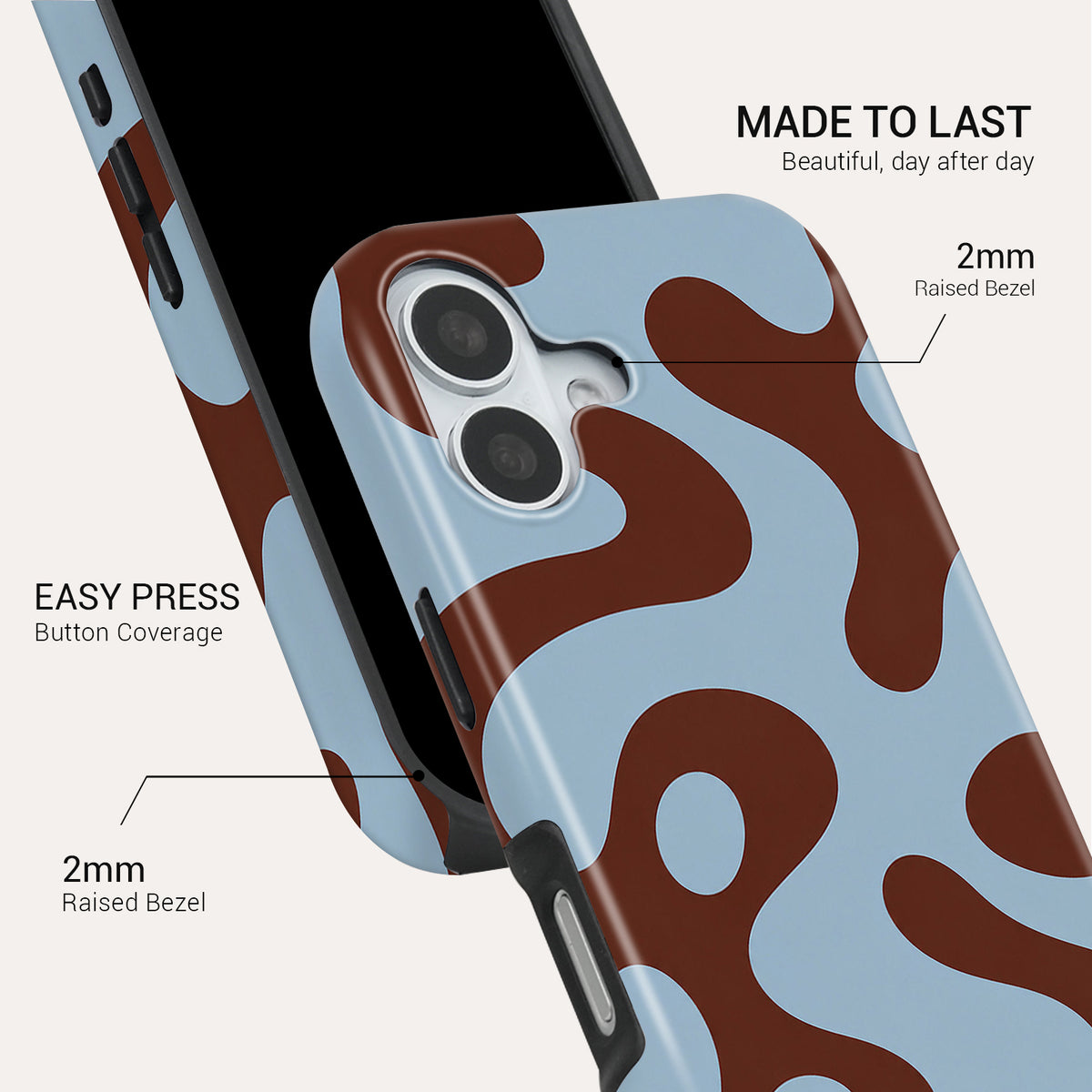 Mocha Melt Tough Phone Case#DEVICE_iPhone 17
