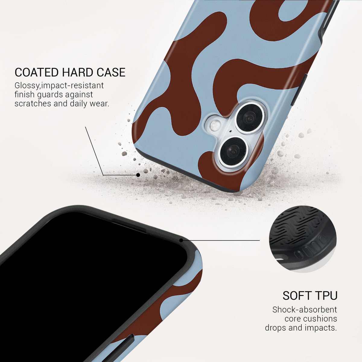 Mocha Melt Tough Phone Case#DEVICE_iPhone 17