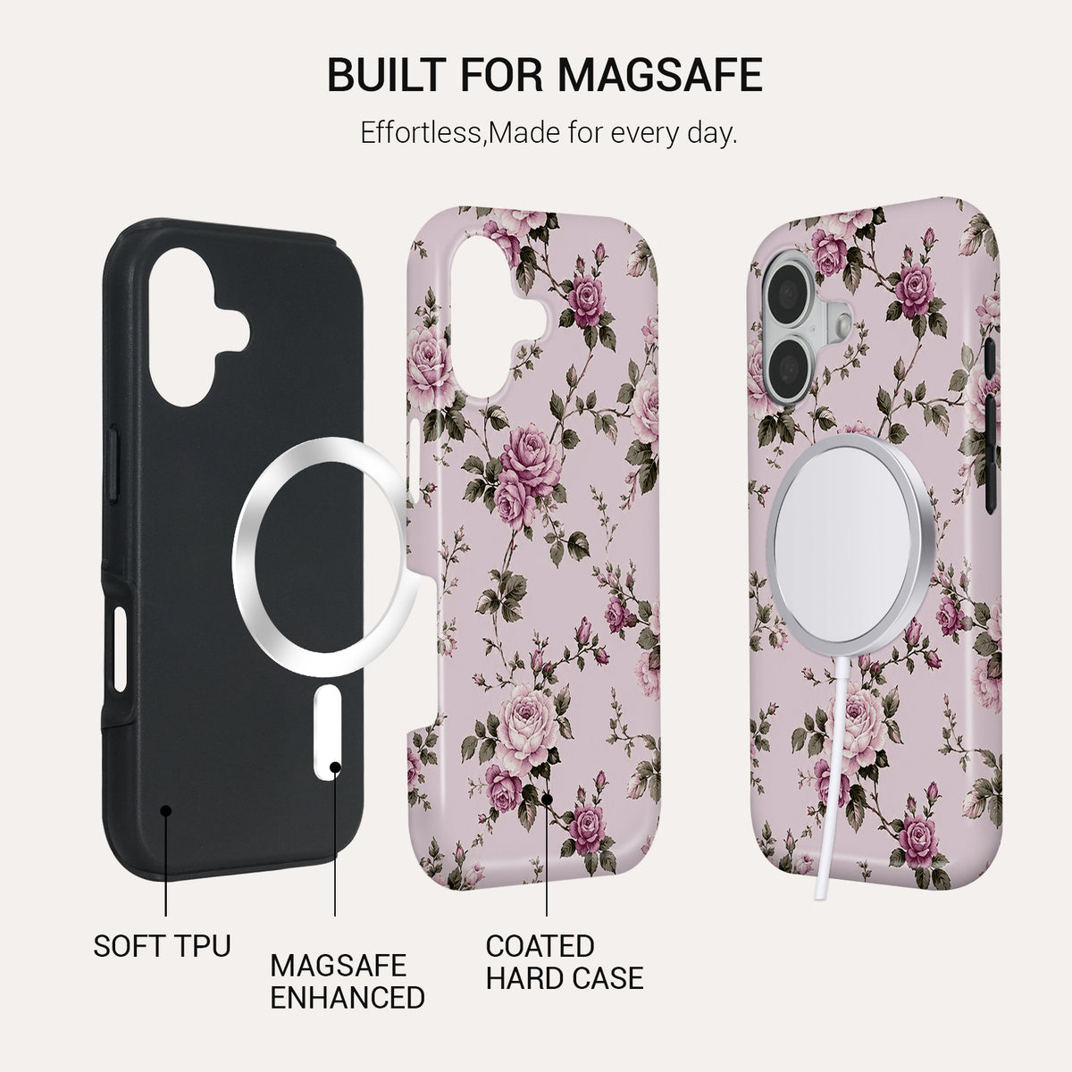 Rosette Tough Phone Case#DEVICE_iPhone 17