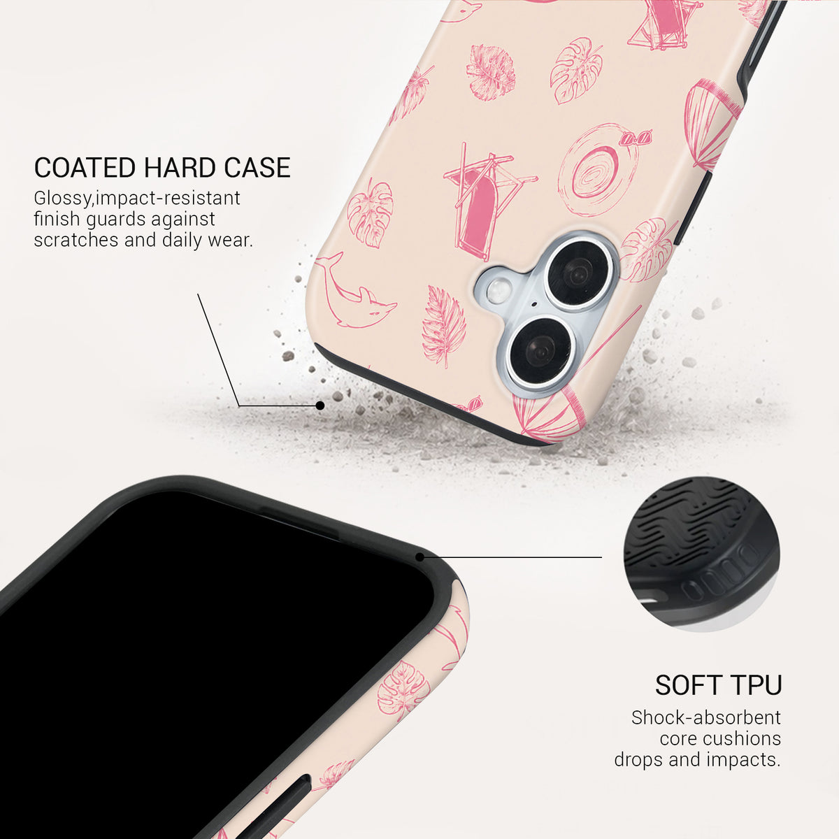 Vacation Mode Tough Phone Case#DEVICE_iPhone 17