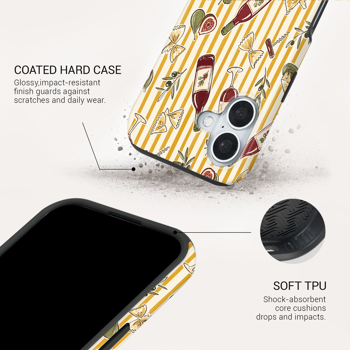Wine Not Tough Phone Case#DEVICE_iPhone 17