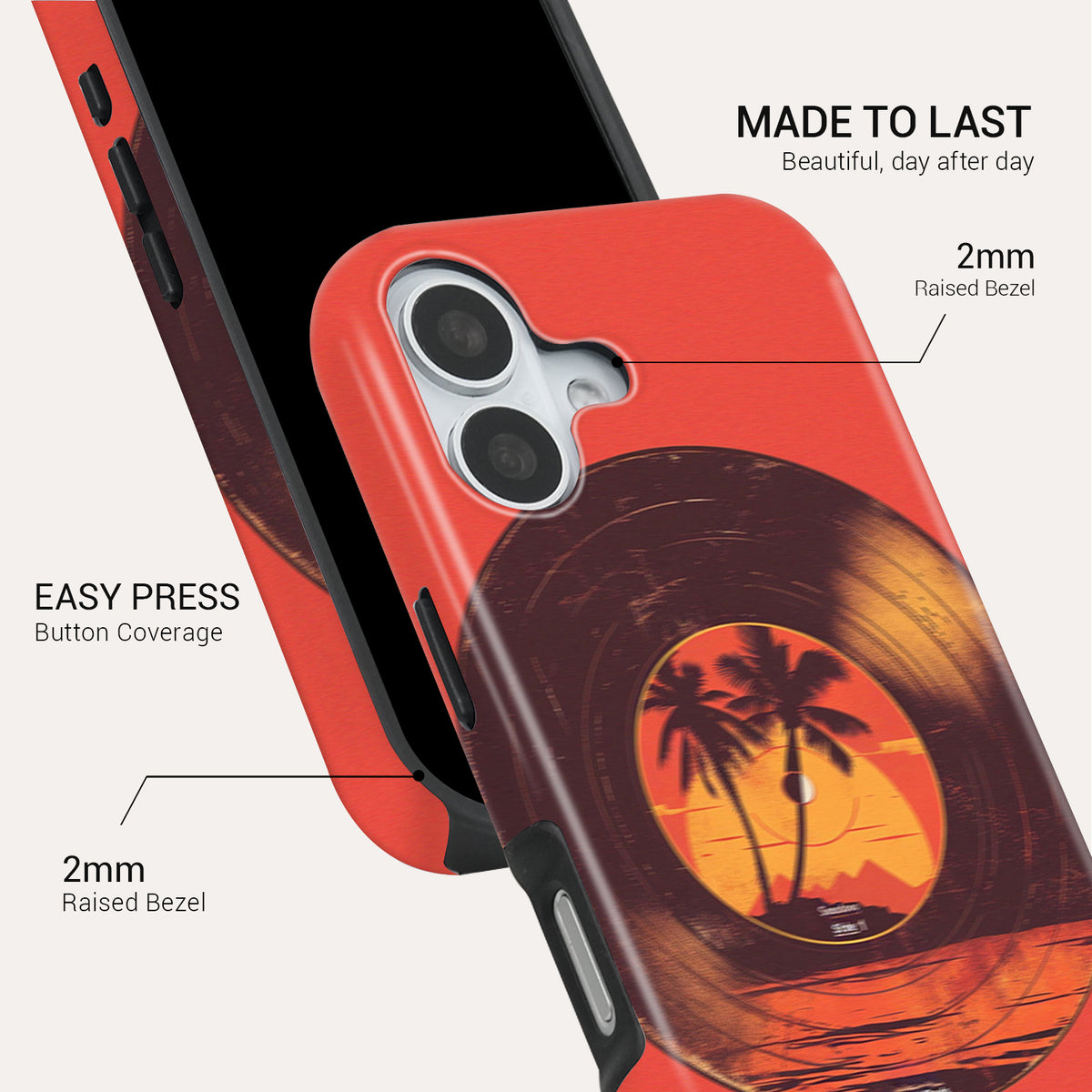 On Repeat Tough Phone Case#DEVICE_iPhone 17